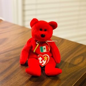Ty Beanie Baby Osito Mexican Bear - Never Played With